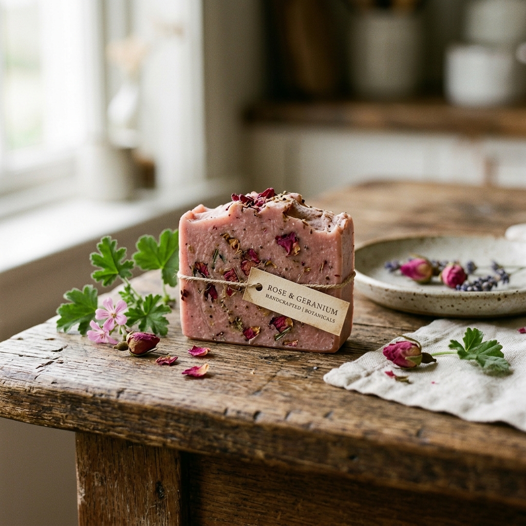 ורד וגרניום קלאסי